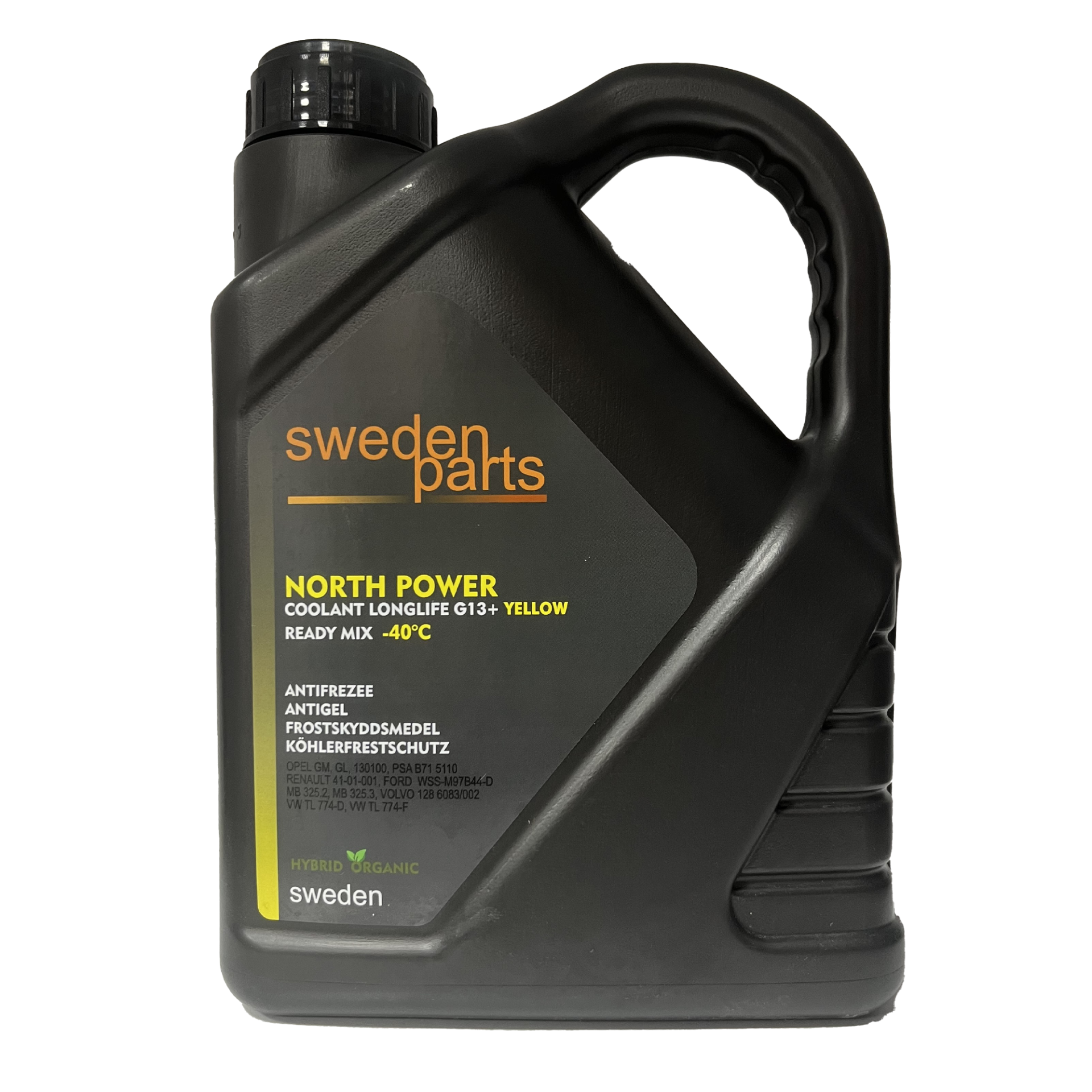North Power Klasik Sarı Antifriz -40°C [SP25340]