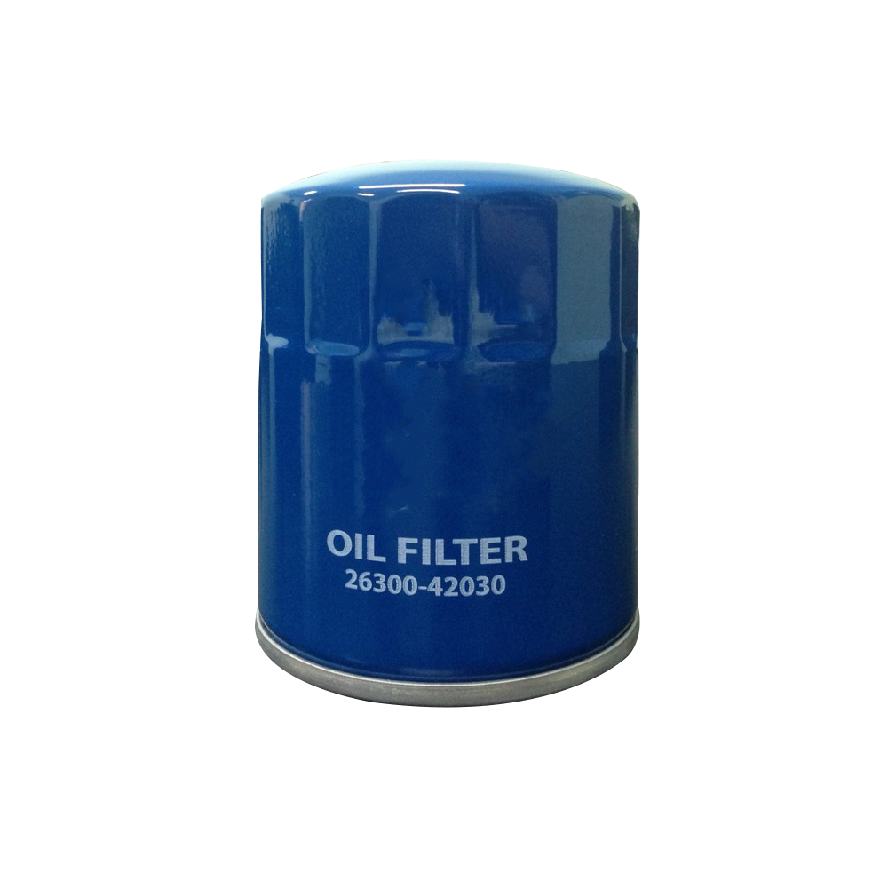 Hyundai H100 - Starex (Tci) / Mitsubishi L300 - L200 (1996-2014) / Kia Bongo (Tci) - / Mazda E2200 (2000→) - B2500 (1997-1999) - Yağ Filtresi [26300-42030]